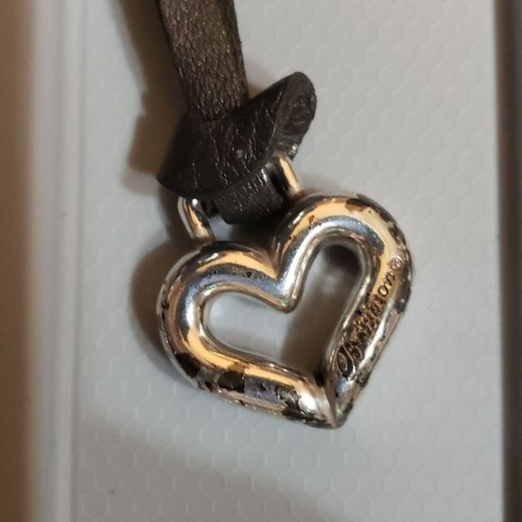 Brighton Anju Pewter, Leather Bucket Tote, Retired - Picture 9 of 10